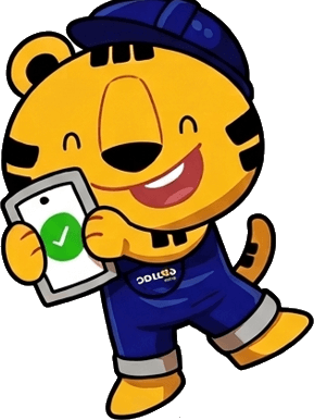 พี่แสง ถือโทรศัพท์ คุย LINE